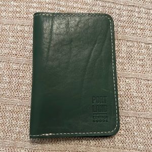 Portland leather goods passport cover
